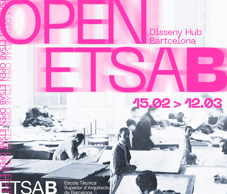 OPEN ETSAB 2023. Exposició al Disseny Hub Barcelona
